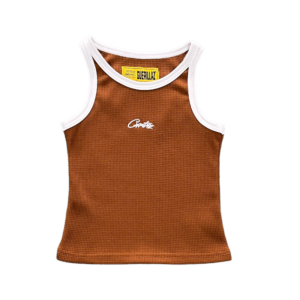 Corteiz Contrast Allstarz Tank Top Brown
