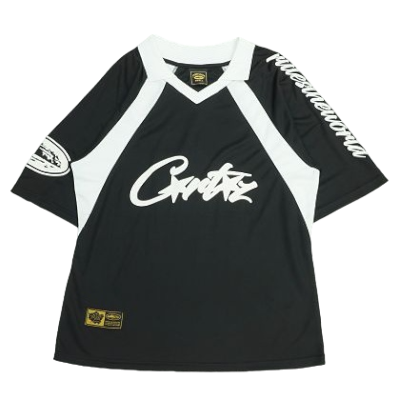 Corteiz Allstarz Football T-Shirt Black