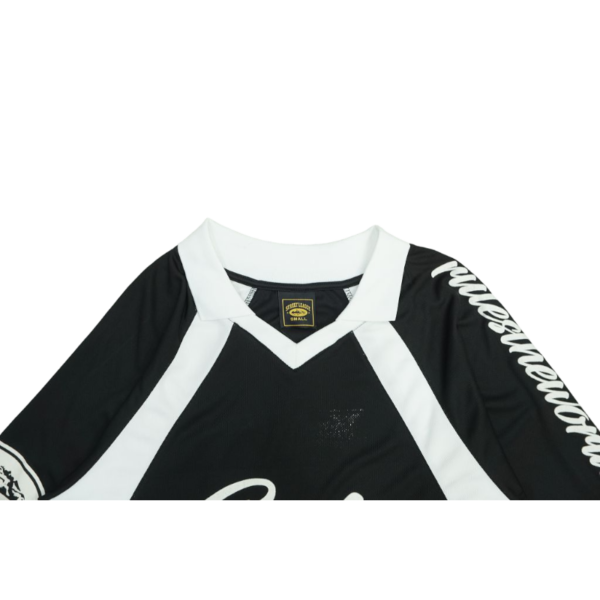 Black Corteiz Allstarz Football T-Shirt