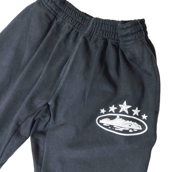 Corteiz Sweatpants 5 Starz Black