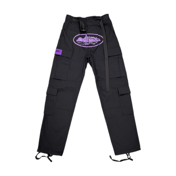 Corteiz Purp Black/Purple Guerilaz Cargo