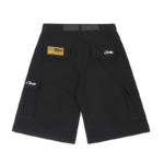Corteiz Alcatraz Cargo Shorts Triple Black