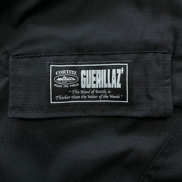 Corteiz Guerillaz Cargo Black Triple