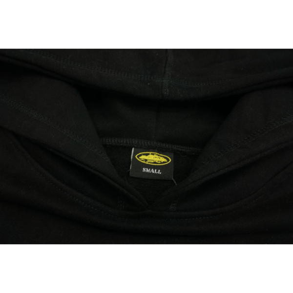 Corteiz Black Hoodie Alcatraz 5 Starz