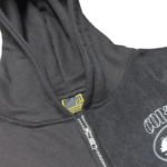 Black Corteiz Superior V2 Zip-Up Hoodie