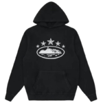 Corteiz 5 Starz Alcatraz Hoodie Black