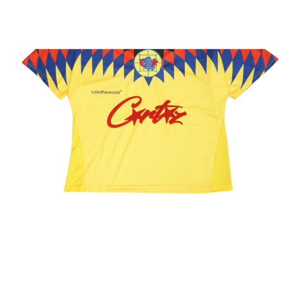 Corteiz Club RTW Football T-Shirt Yellow
