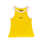Corteiz Contrast Allstarz Tank Top Yellow