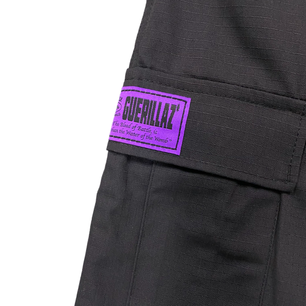 Corteiz Purp Guerilaz Cargo Black/