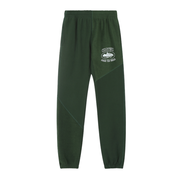 Corteiz Superior V2 Sweatpants Forest Green