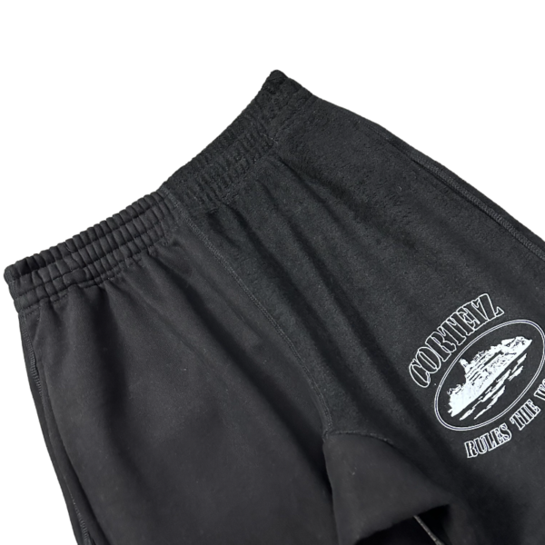 Corteiz Black Superior V2 Sweatpants