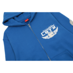 Corteiz Gasolina Double Zip Hoodie Royal Blue