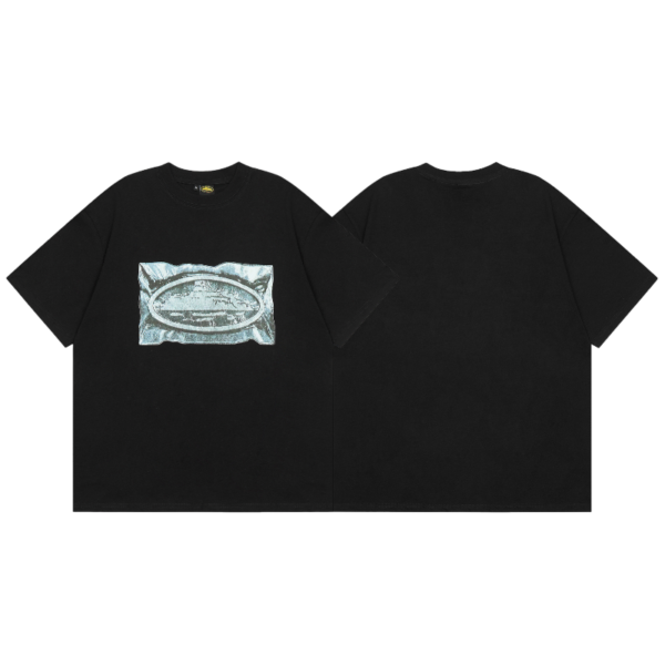 Corteiz Vacuum Sealed T-Shirt Black