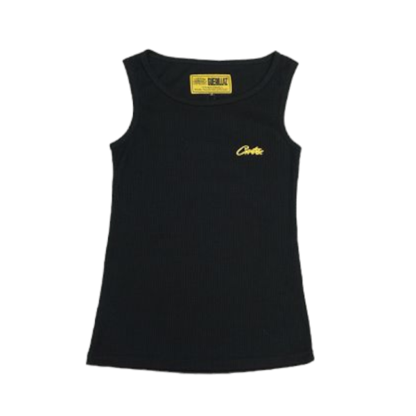 Corteiz Allstarz Tank Top Black Essential