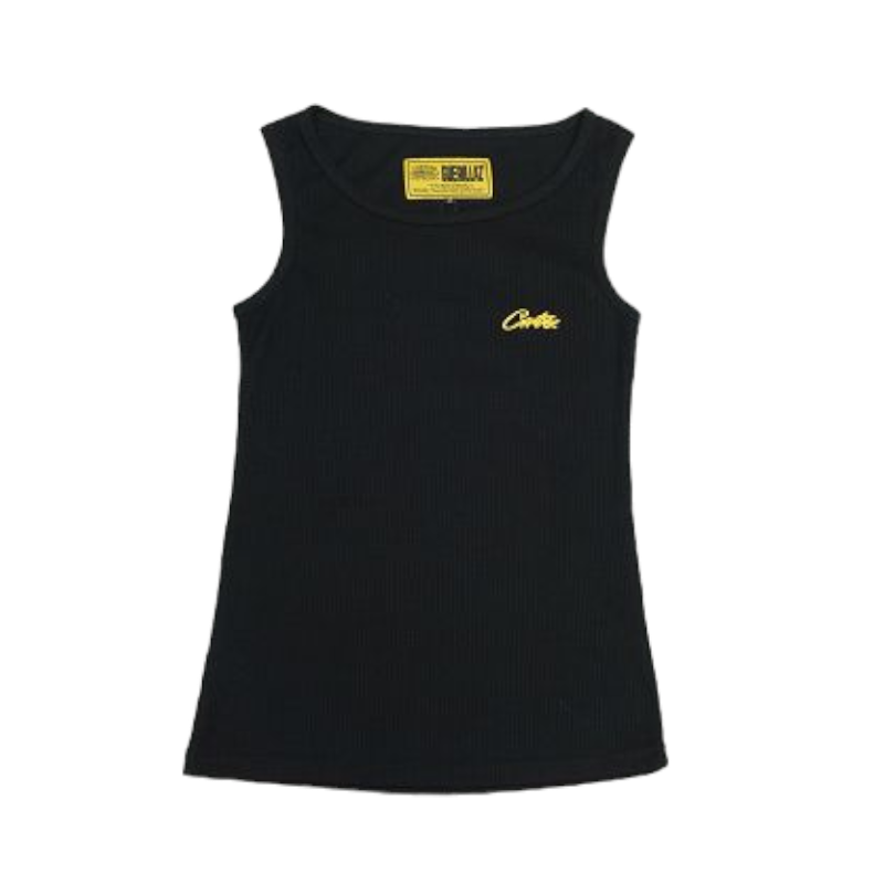 Corteiz Allstarz Tank Top Black Essential