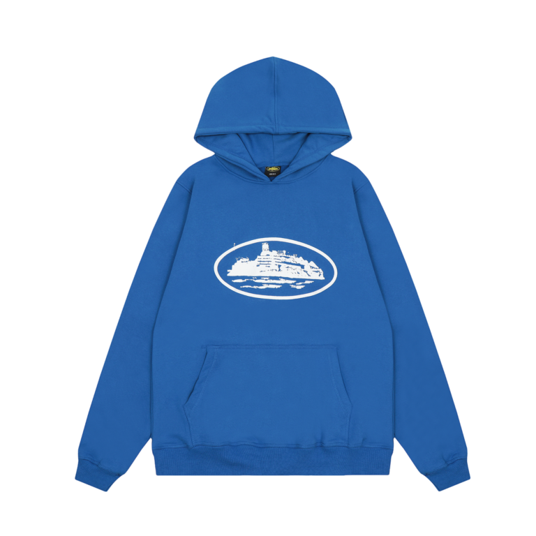 Corteiz Alcatraz Hoodie Royal Blue