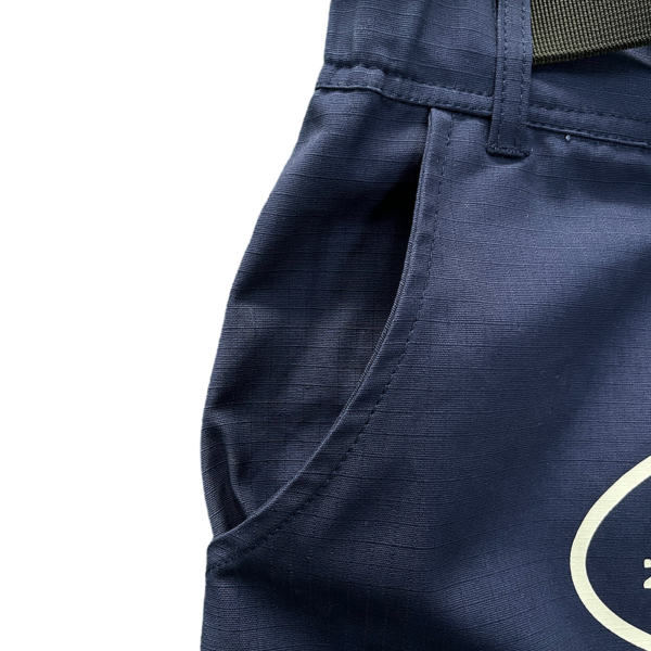 Corteiz Guerillaz Cargo Pants Navy