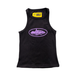 Corteiz Allstarz Black/purple Tank Top