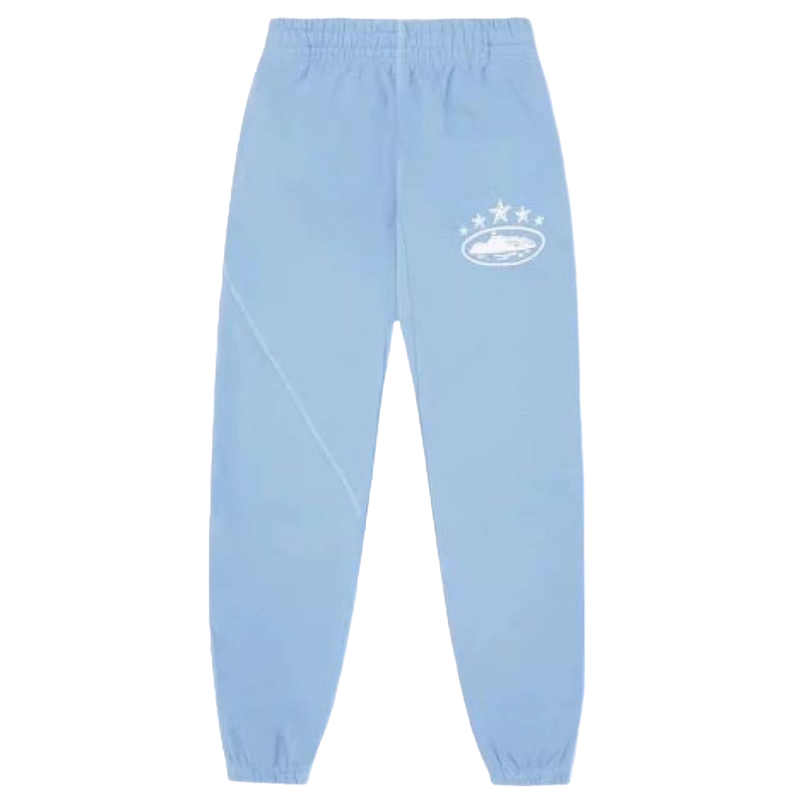 Corteiz 5 Bottoms Starz Baby Blue Alcatraz