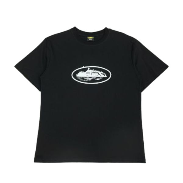 Corteiz OG Island Logo T-Shirt Black