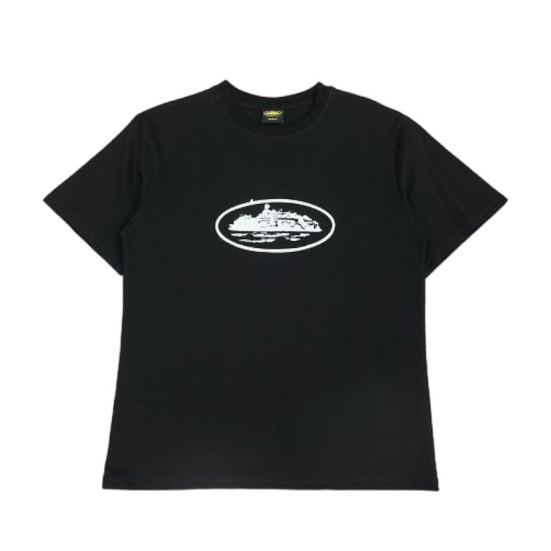 Corteiz OG Island Logo T-Shirt Black