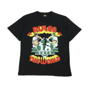 Corteiz Rtw Baseball T-Shirt Black