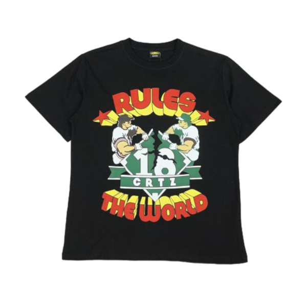 Corteiz Rtw Baseball T-Shirt Black