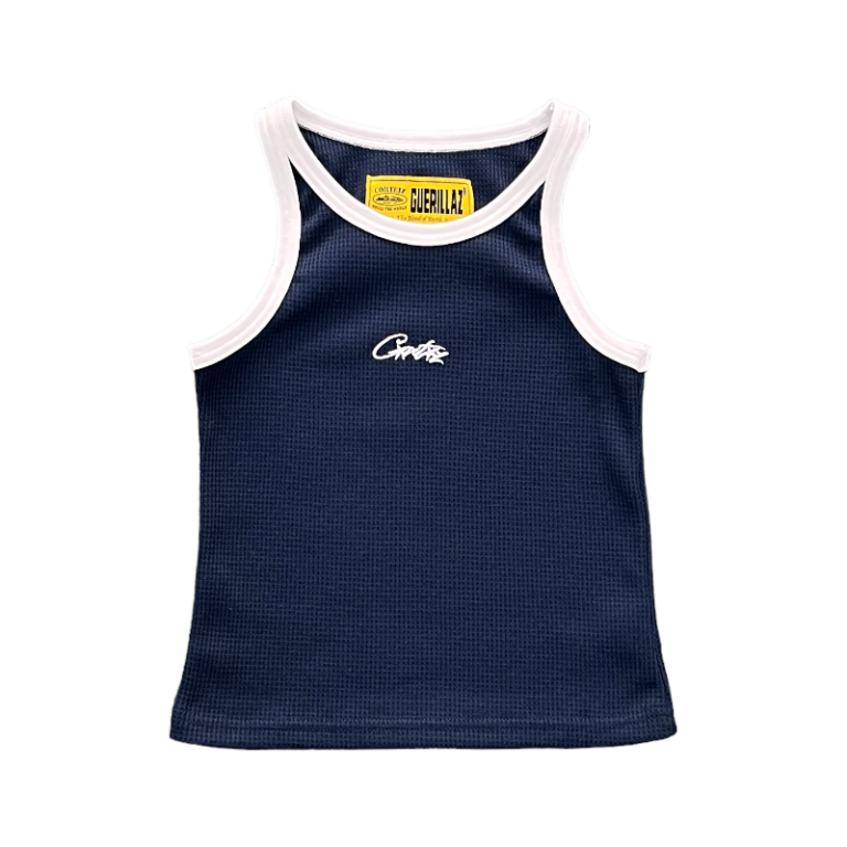 Corteiz Contrast Allstarz Tank Top Blue