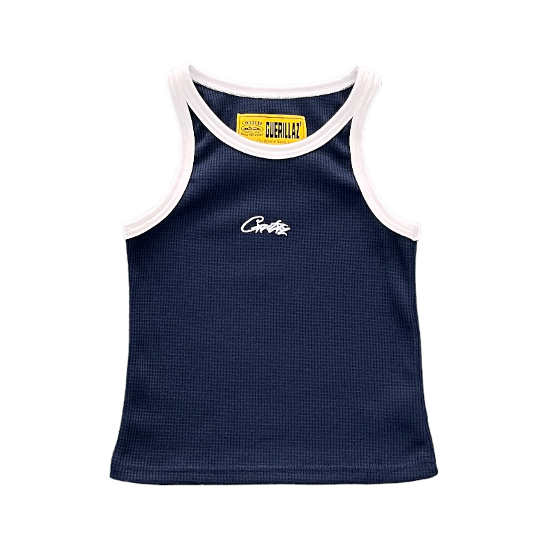 Corteiz Contrast Allstarz Tank Top Blue