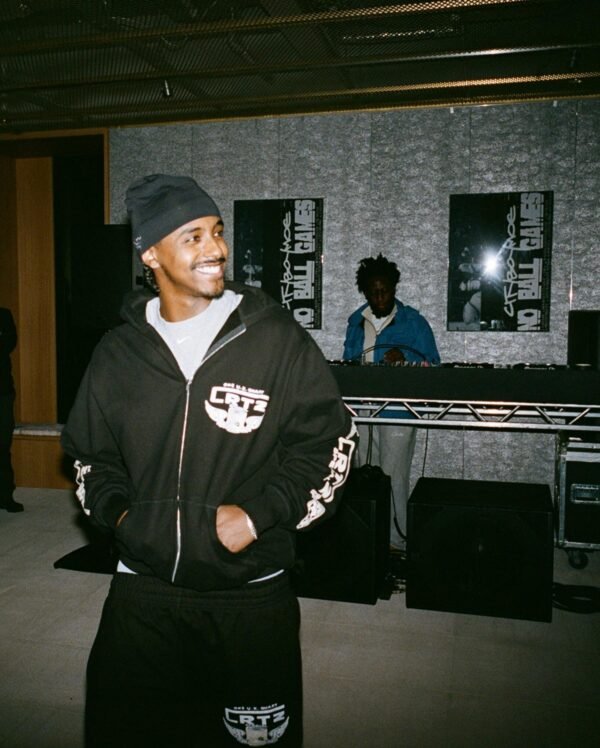 Corteiz Gasolina Double Zip Hoodie Black
