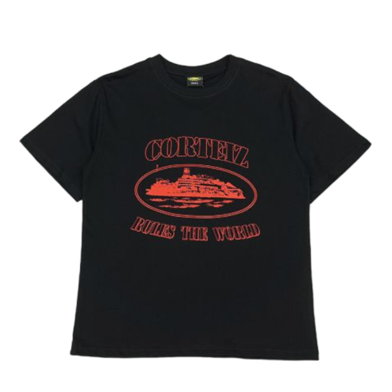 Corteiz Rules The World T-Shirt Black