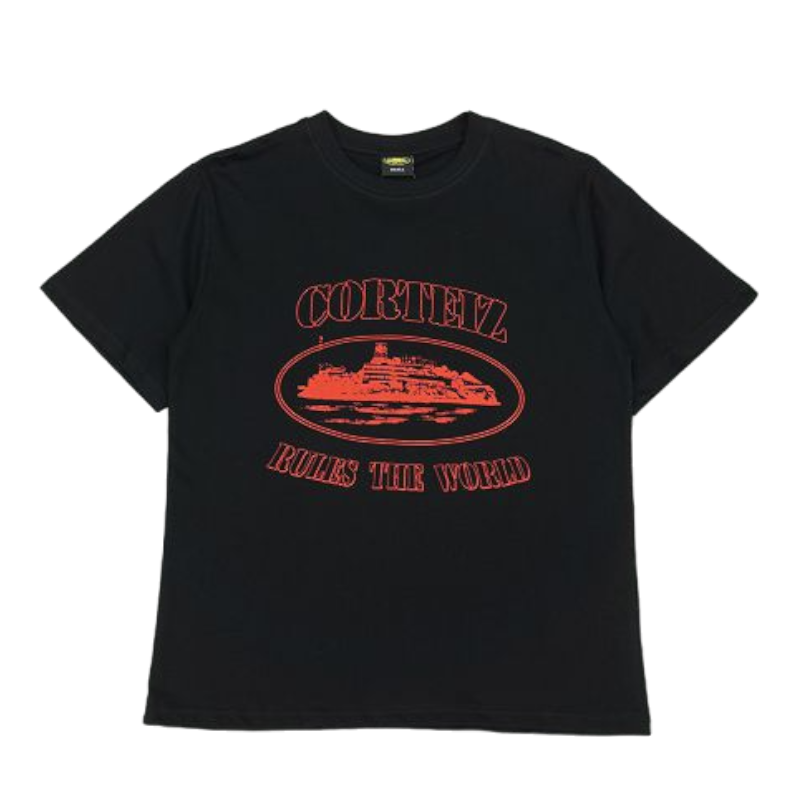 Corteiz Rules The World T-Shirt Black