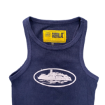 Corteiz Allstarz Blue/White Tank Top