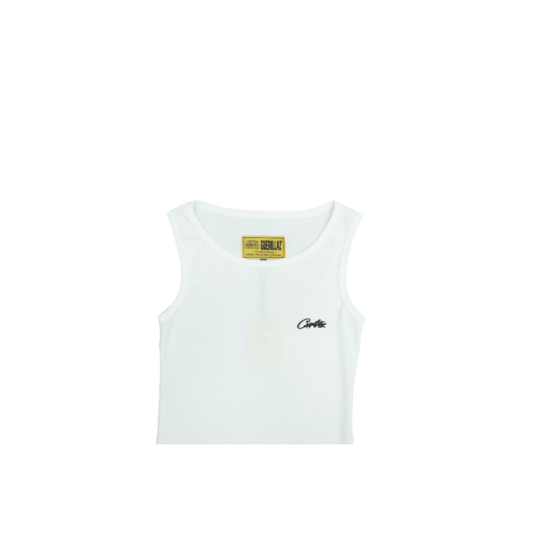 Corteiz Allstarz Essential Tank Top White