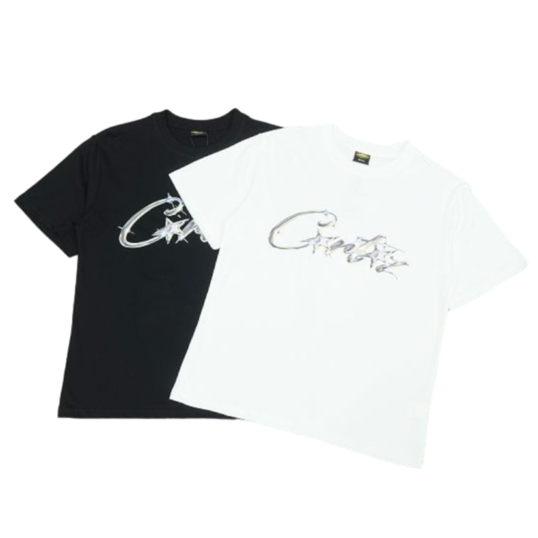 Corteiz Dollar Black / white T-Shirt