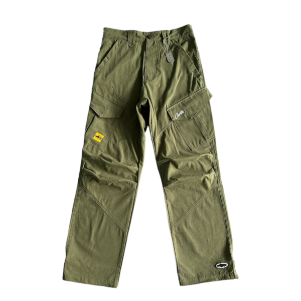 Corteiz Storm Khaki Cargo Pants