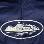 Corteiz Guerillaz Cargo Pants Navy blue