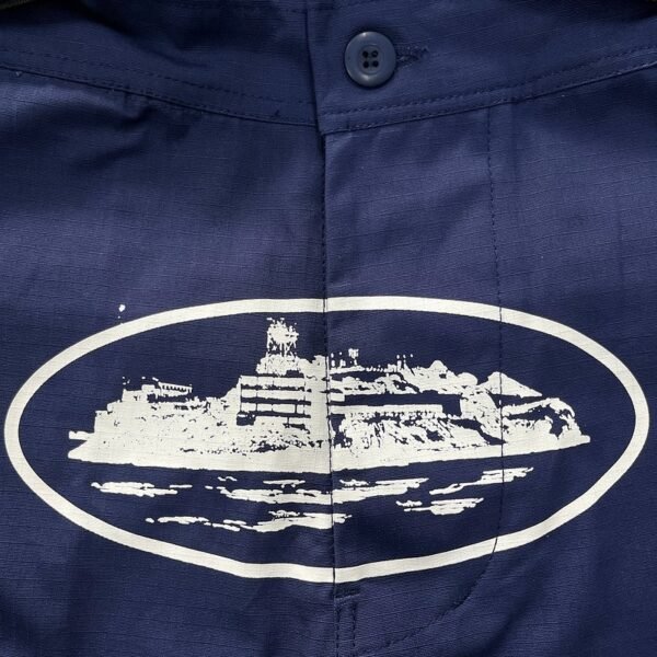 Corteiz Guerillaz Cargo Pants Navy blue