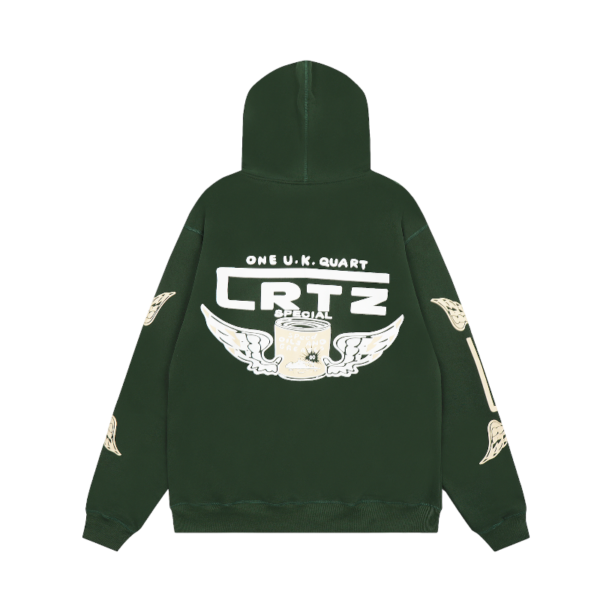 Dark Green Corteiz Gasolina Bottoms Sweatpants