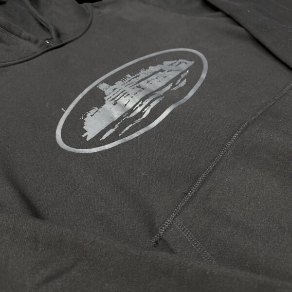 Corteiz Alcatraz Hoodie Black
