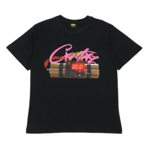 Corteiz No Time For Black T-Shirt
