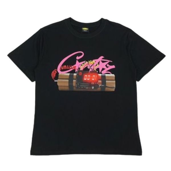 Corteiz No Time For Black T-Shirt