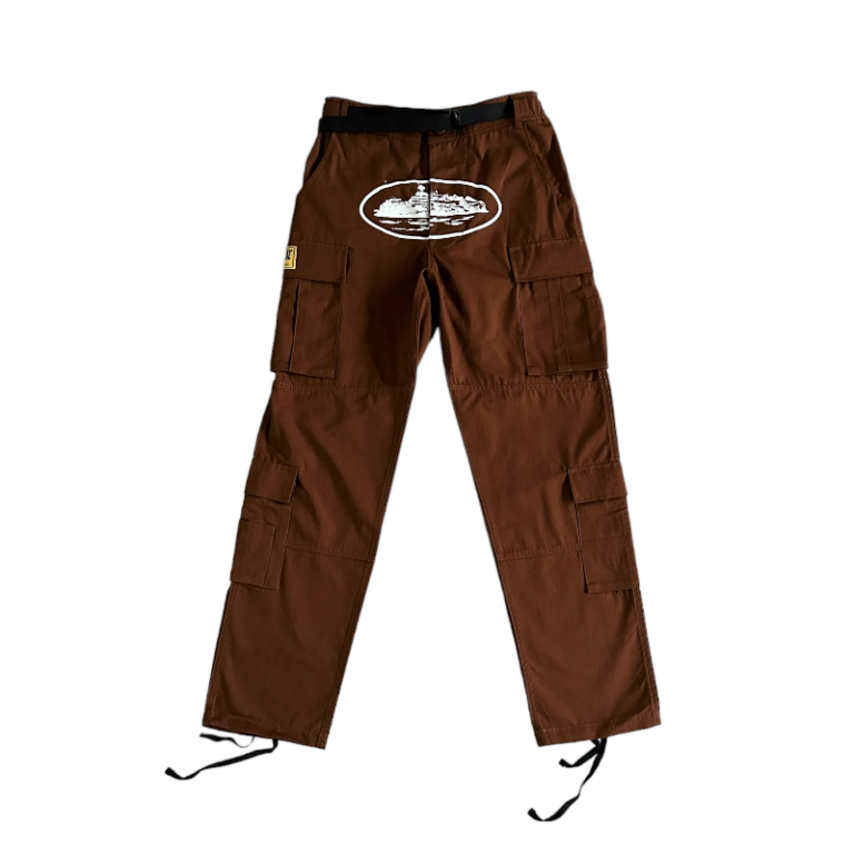 Corteiz Guerillaz Brown Cargo