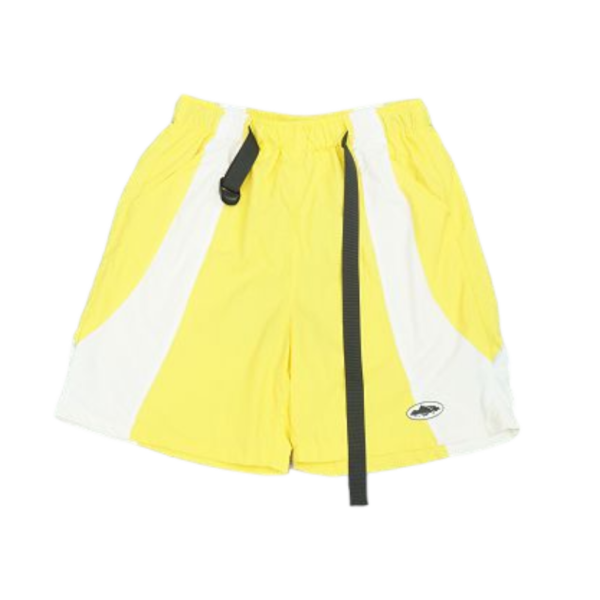 Yellow Corteiz Spring Shorts