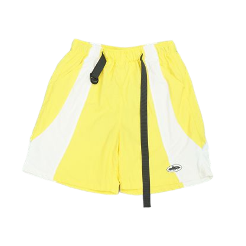 Yellow Corteiz Spring Shorts
