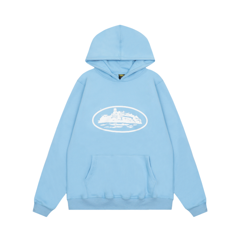 Corteiz Alcatraz Blue Baby Hoodie