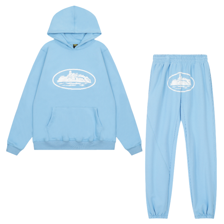Corteiz Alcatraz Tracksuit Baby Blue