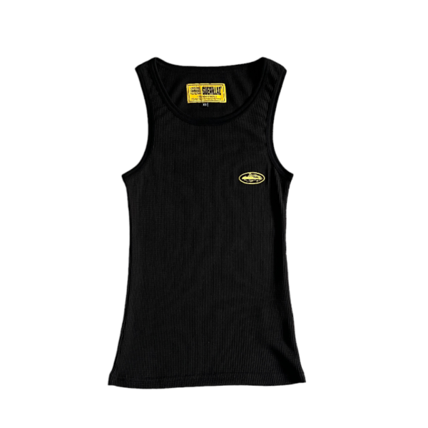 Corteiz Bolo Essentials Tank Top Black