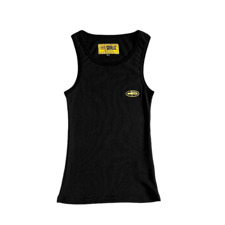 Corteiz Bolo Essentials Tank Top Black