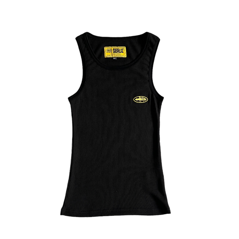 Corteiz Bolo Essentials Tank Top Black